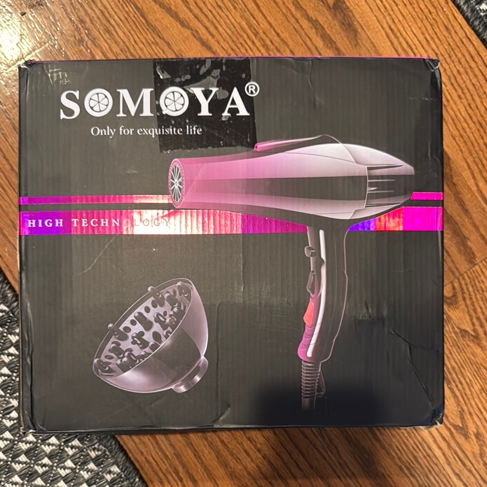 Somoya High Technology Speed & Heat Setting Professional Luxury Hair Dryer NEW